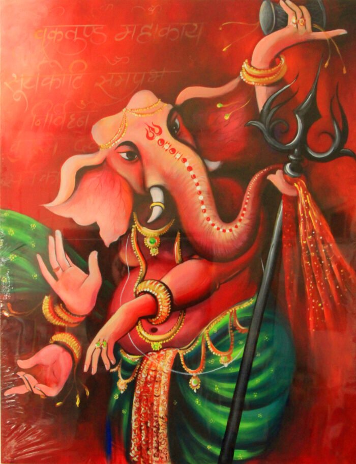 Adhyyan Craftsmanship Handmade Canvas Painting