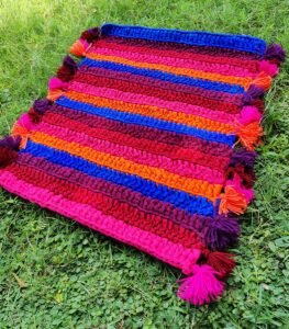 Adhyyan Craftsmanship Handmade Crochet Rug