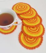 Adhyyan Craftsmanship Handmade Crochet Coaster