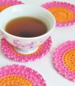 Adhyyan Craftsmanship Handmade Crochet Coaster