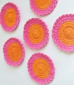 Adhyyan Craftsmanship Handmade Crochet Coaster