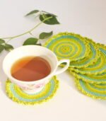 Adhyyan Craftsmanship Handmade Crochet Coaster