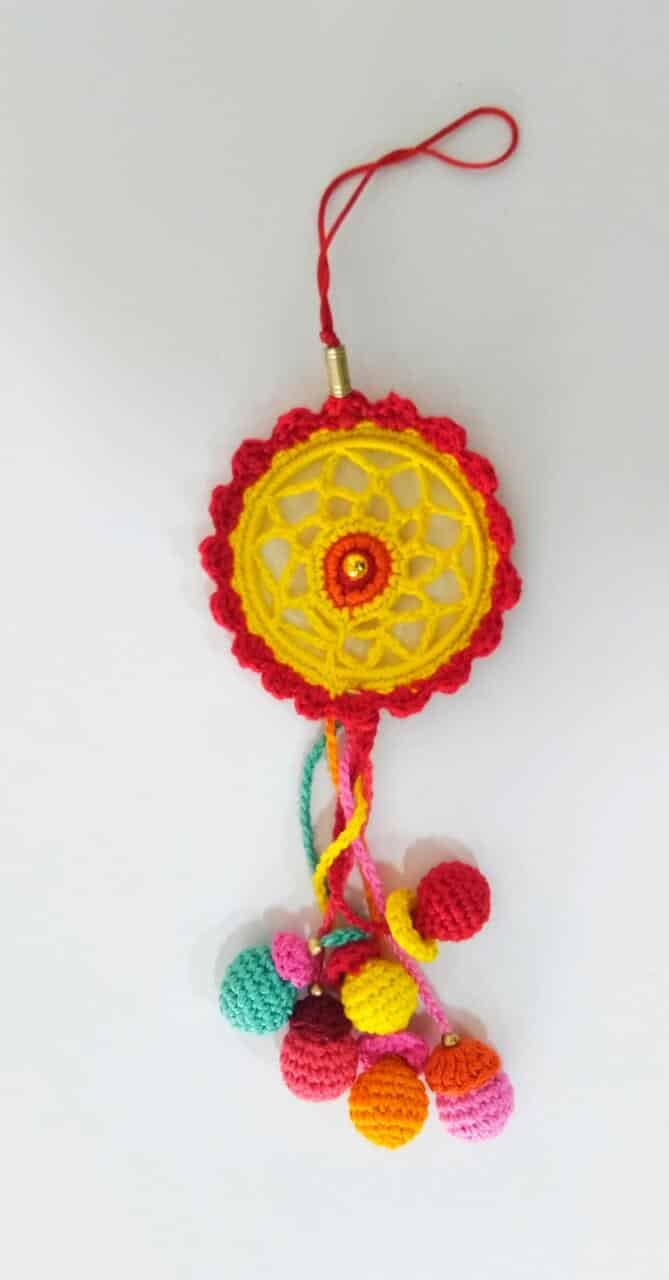 Adhyyan Craftsmanship Crochet Key chain