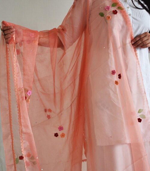 Hand painted dupatta