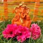 Adhyyan Craftsmanship Purely Handmade Clay Ganesha Idol