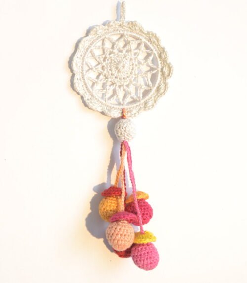 Handmade Crochet Lumba Rakhi