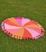 Pink Round Rug