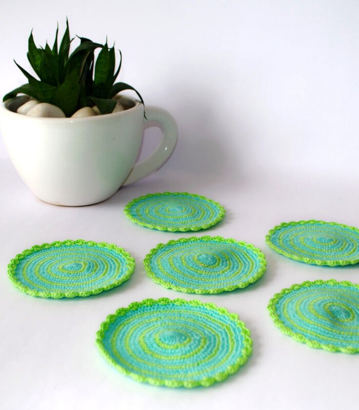 Handmade Crochet Coasters