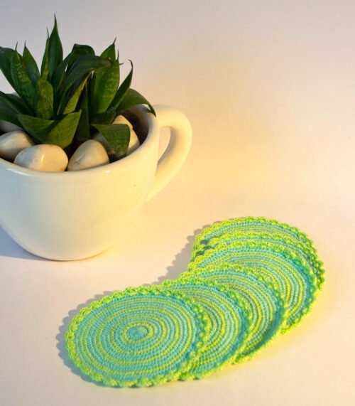 Handmade Crochet Coasters