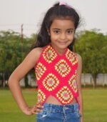 Handmade Crochet Multicolor Top