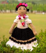 Crochet Doll with Braided Hair