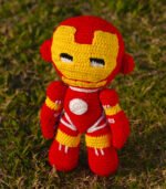 Purely Handmade Crochet Iron Man Toy