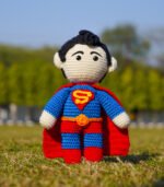 Purely Handmade Crochet Superman Toy