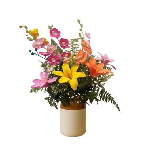 Crochet bouquet